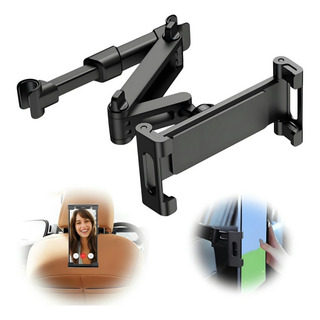 Soporte Tablet Coche Auto Base Para iPad Celular Ajustable Soporte Tablet Coche Auto Base Para iPad Celular Ajustable