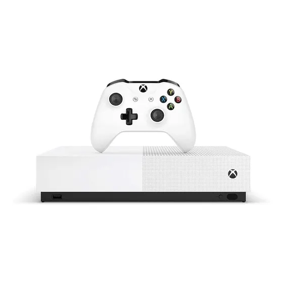 Microsoft Xbox One S 1TB All-Digital Edition cor branco