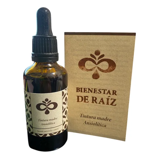 Tintura Madre Ansiolítica 50ml Bienestar De Raiz