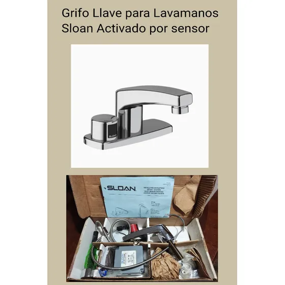 Grifo Para Lavamanos Con Sensor