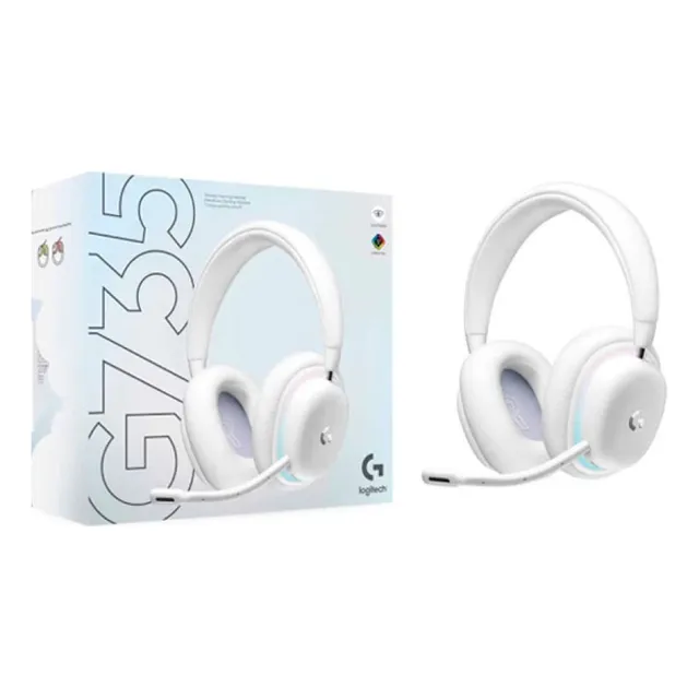 Audífono Logitech G735 Wireless Lightspeed Rgb Color Blanco