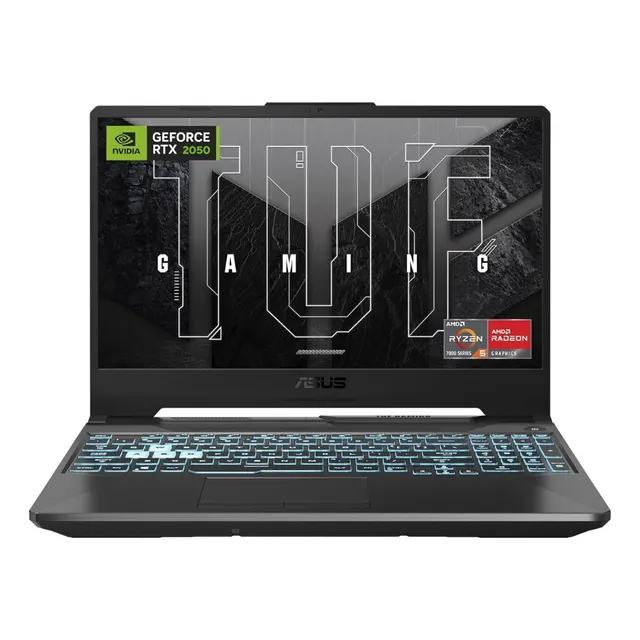 Laptop Gamer ASUS TUF Gaming A15 GeForce RTX 2050 AMD Ryzen 5 7535HS RAM 8GB 512GB 15.6" Windows 11 Home Teclado en español