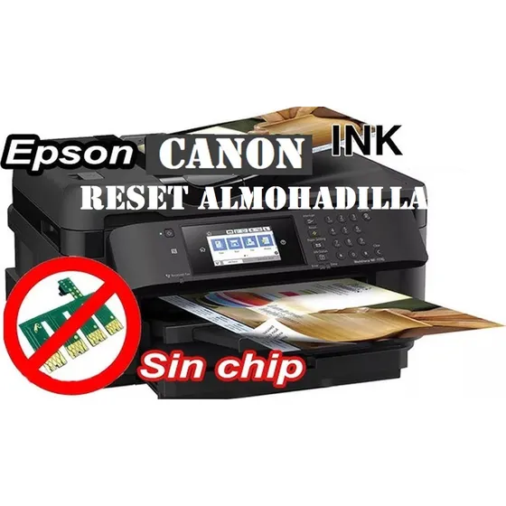 Reset Almohadillas Impresora Epson Canon Error Tampón E11
