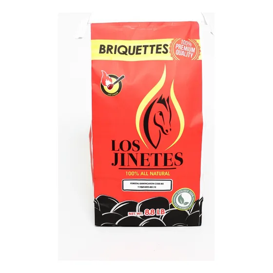 Briqueta De Carbón 4 Kg Los Jinetes