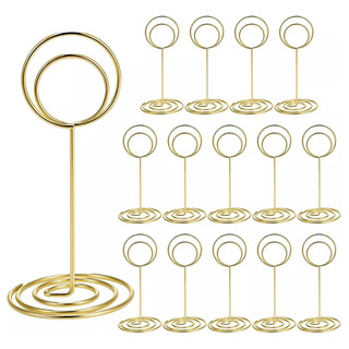 20pcs Titular Clips Para Tarjetas Número Soporte De Mesas 20pcs Titular Clips Para Tarjetas Número Soporte De Mesas