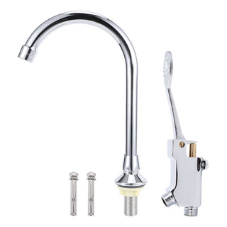 Pie De Grifo De Agua Fría Simple De Cobre Frío Tipo Pedal G1 Pie De Grifo De Agua Fría Simple De Cobre Frío Tipo Pedal G1