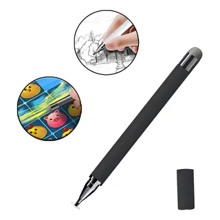 Caneta Pencil Touch Screen Stylus Para Tablet Celular Ct15 Preto