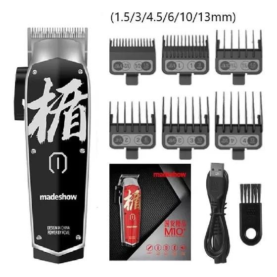 Cortador de cabelo Madeshow Profesional M10 preto 127/220V