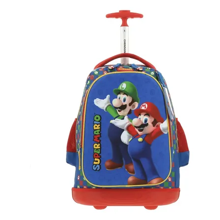Mochila Grande Chenson Baston Mario Con Luigi Armin Mb65971-9