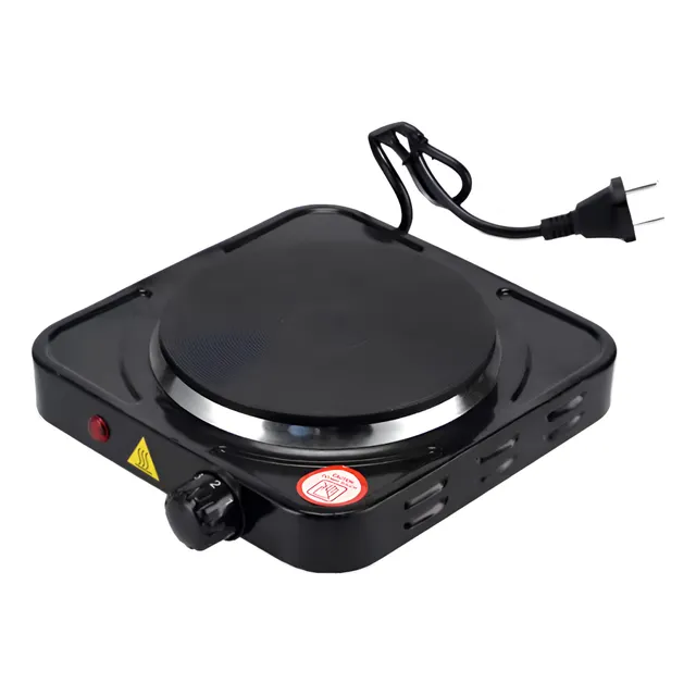 Fogão Elétrico 1 Boca 110v Portátil Para Mesa Pesca Camping