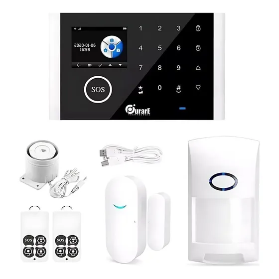 Kit Alarma Casa Gsm 3g Wifi Sin Contrato Completa Sensores