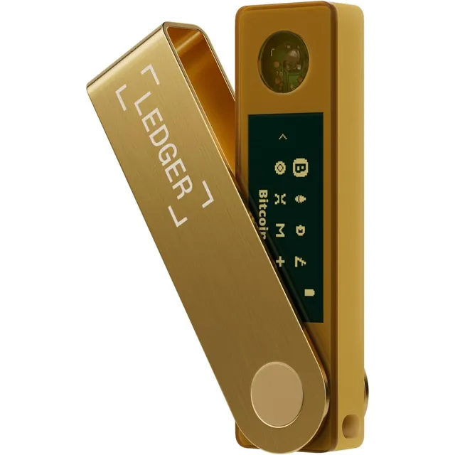 Ledger Nano X Dorado Gold