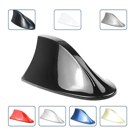 Antena Shark Tubarão Honda Hrv Civic Fit City Crv Accord Top Shark Barbatana Tubarão Preto