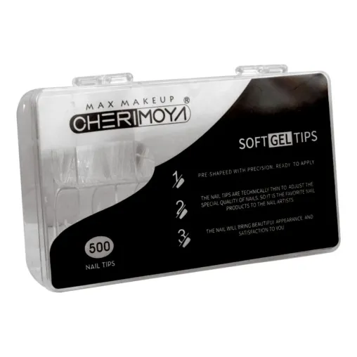 Tips Soft Gel Press On Uñas Stiletto L Cherimoya