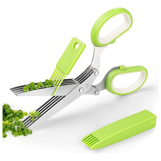 T Tijeras De Cocina Para Cortar Verduras, Con 5 Hojas T Tijeras De Cocina Para Cortar Verduras, Con 5 Hojas