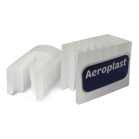 Soporte Plastico Para Fijar Chapa Acanalada Trapezoida X100u