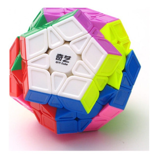 Cubo Mágico Megaminx 3x3 Qiyi 12 Lados Sem Adesivo Qiheng S Cubo Mágico Megaminx 3x3 Qiyi 12 Lados Sem Adesivo Qiheng S