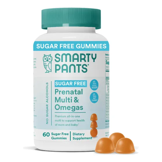 Gomitas Prenatales Vitamins Smartypants Sin Azúcar, 60 Unida