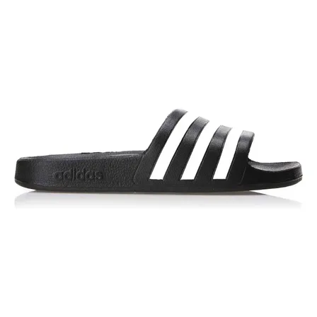 Chinelo Masculino Adilette Aqua adidas Preto E Branco Liso 36/37