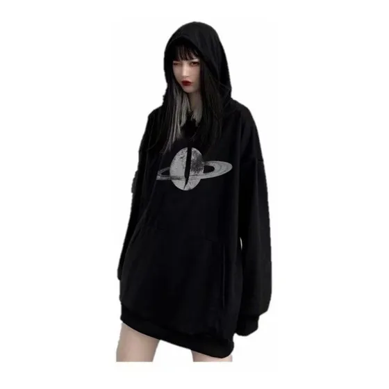 Sudadera De Moda Coreana Con Capucha Casual