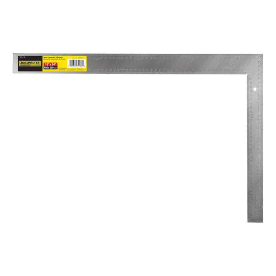 Escuadra Carpintero En Acero 400x600mm Crossmaster 9932166