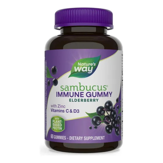 Complementa Las Gomitas Inmunitarias De Sambucus Y Saúco De
