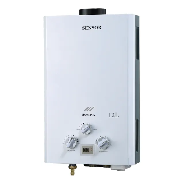 Calefon A Gas 10lts Sensor- Ynter Industrial