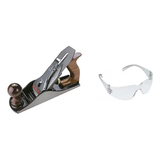 Plaina Manual P/madeira N4 Original Stanley +oculos Prot