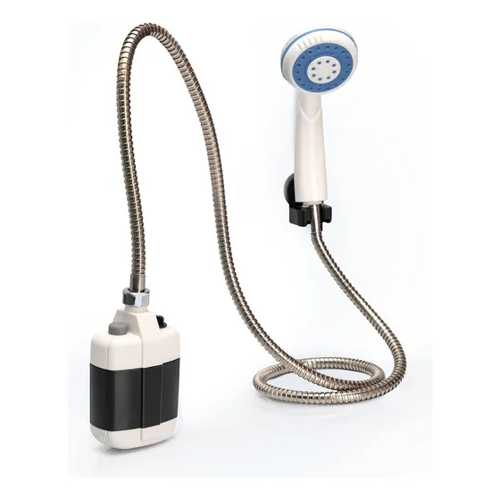 Regadera Portátil Usb Recargable Ducha Camping O Mascotas Acabado Brillante Color Blanco