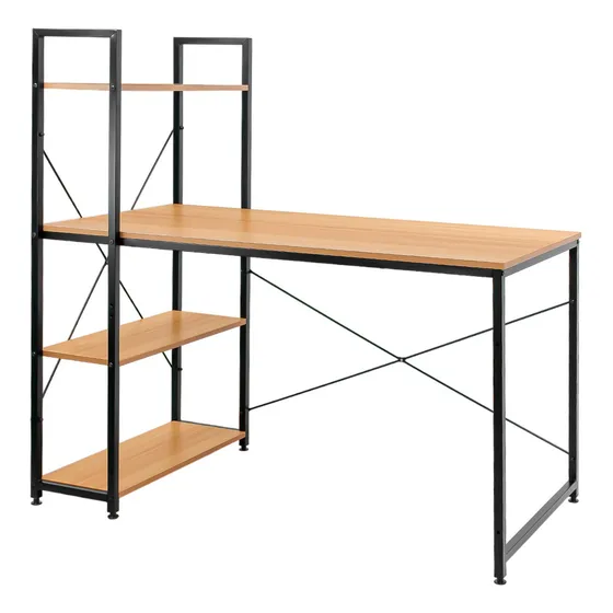Escritorio Rack & Pack mkz-deskofi Minimalista Metal Oficina Estacion Trabajo Repisa