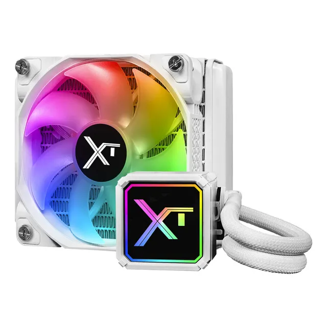 Enfriamiento Liquido Xtreme Pc Gaming Aqua Force 120mm Argb 800-2200 Rpm Blanco