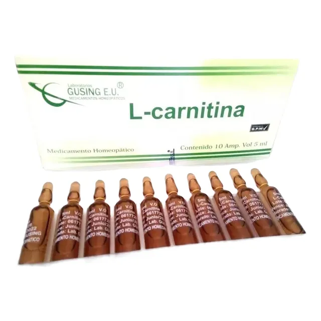 L Carnitina Inyectabl Quemador 