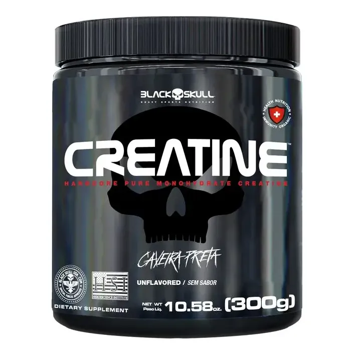 Creatina Monohidratada em Pote 300g 100% Pura Dark Lab — foto 6