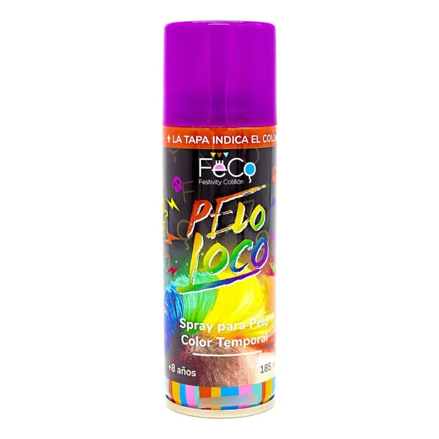 Pintura Para Cabello Colores Temporal Tipo Spray