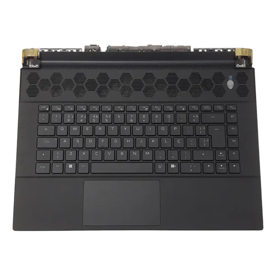 Base Palmrest Com Teclado Com Ç Notebook Dell Alienware M16
