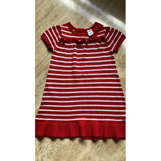 Vestido De Niña Usado Talla 4 Gymboree