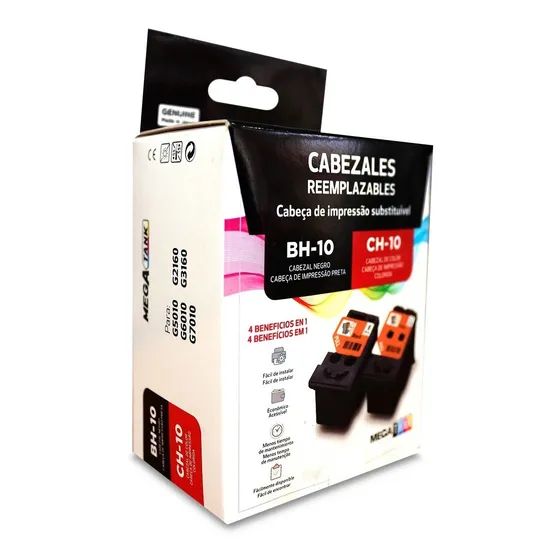 Cabezales Impresion Canon Kit Bh-10 Ch-10 G3160 G2160 G7010