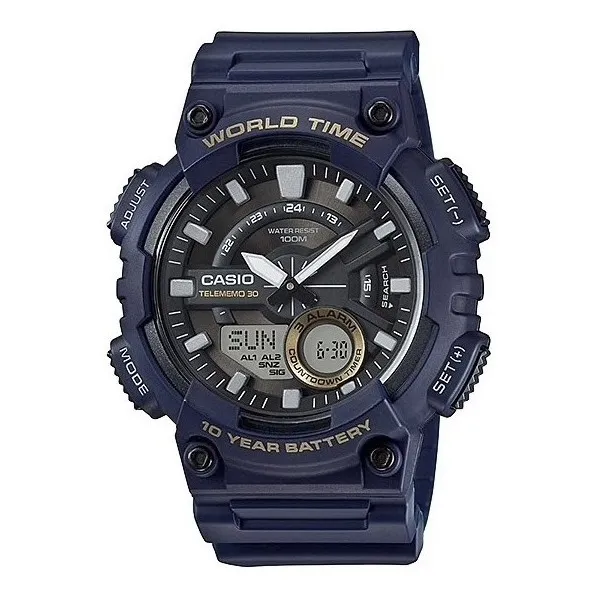 Reloj Casio Aeq-110w 2a Hombre Wr 100m Impacto Online