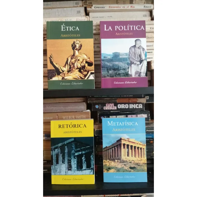 Aristoteles X 3 Retorica + Etica + Metafisica -ed Libertador