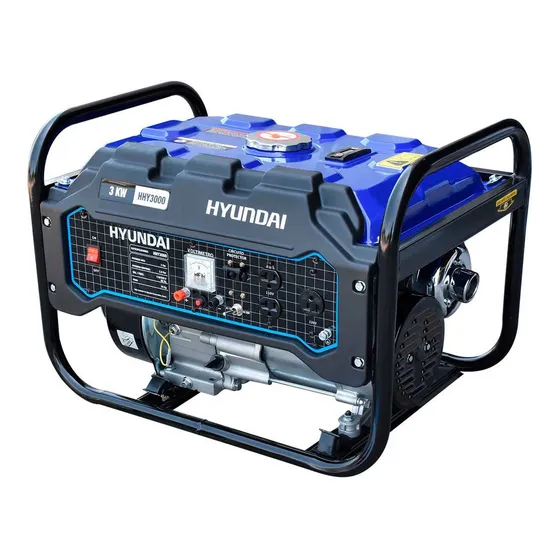 Generador Gasolina Bifásico Portatil 3.0 Kw Hhy3000 Hyundai