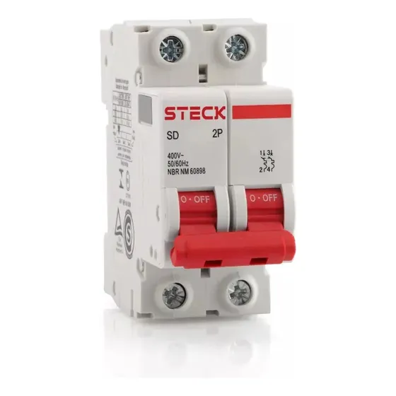 Interruptor Termomagnético 2p 32a 400vac 6ka Sdzd62c32 Steck
