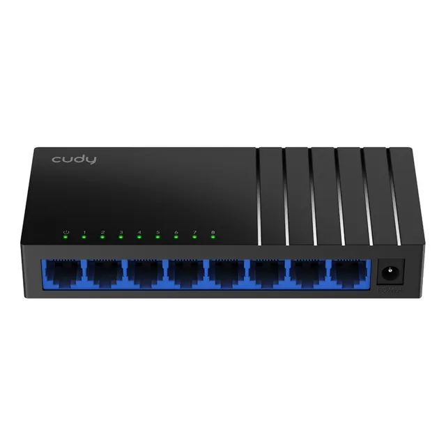 Switch Cudy Gs108d 8 Puertos Gigabit Carcasa Plástica
