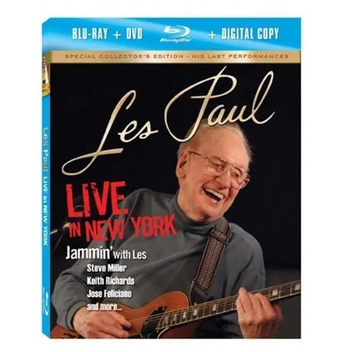 Les Paul: Vivir En Nuevo York (blu-ray/ Dvd Combo + Kt7i9