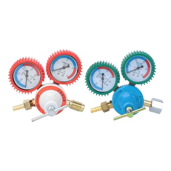 Oxígeno Acetileno Reductor De Presión Gauge Válvula