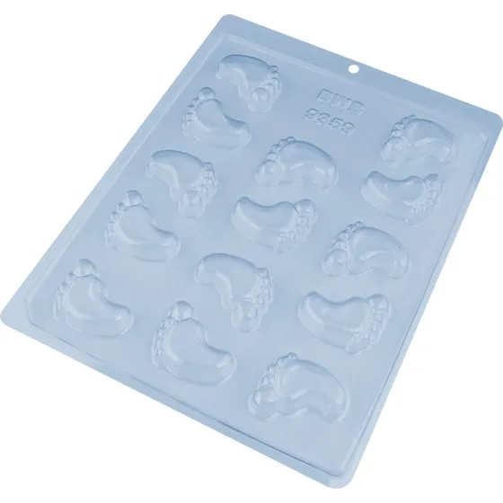 6 Moldes Para Chocolate Bwb Cod 9359 Piecito De Bebe