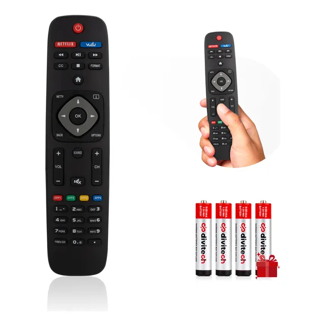 Control Remoto Compatible Con Todos Los Philips Pfl Smart Tv