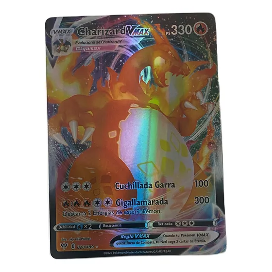 Juego De Cartas Pokemon Alternativa Charizard Vmax