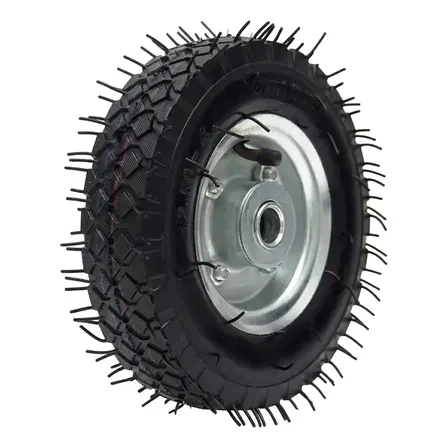 02 Rodas Pneumáticas 250x4 Ou 8x2 Carrinho Carga Carreta
