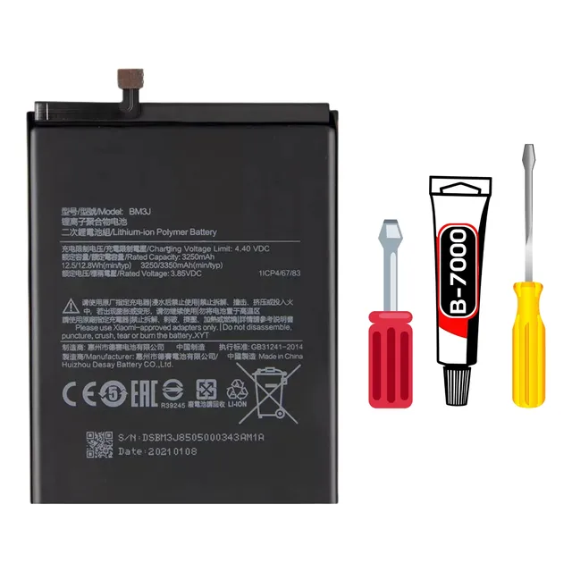 Baterla Para Mi 8 Lite - Bm3j + Kit Reparo