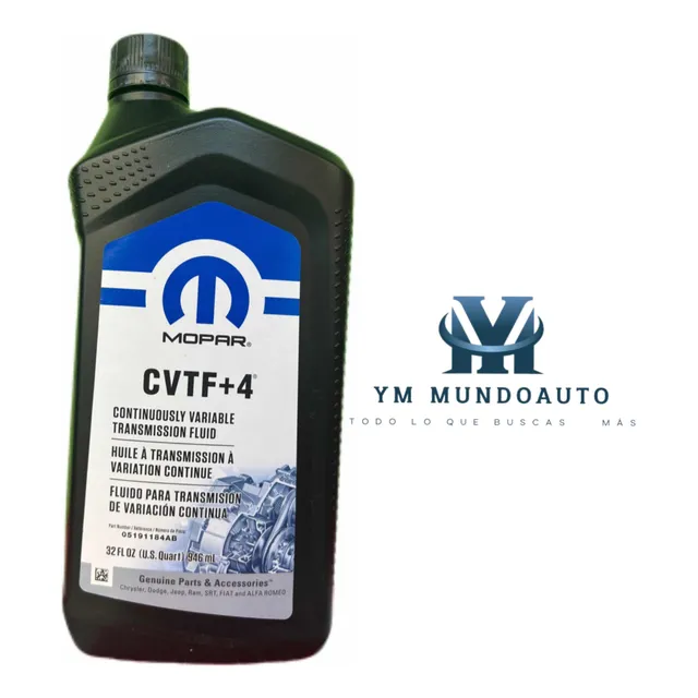 Aceite Mopar Cvtf 4 (caja Automatica Caliver, Jeep, G Tiggo)